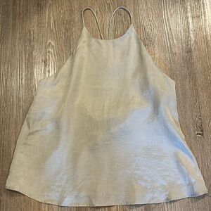 Zara Cotton Halter Top